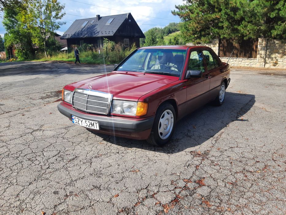 Mercedes 190 w201 1.8 w rękach od 21 lat, w 95% oryginalny lakier.
