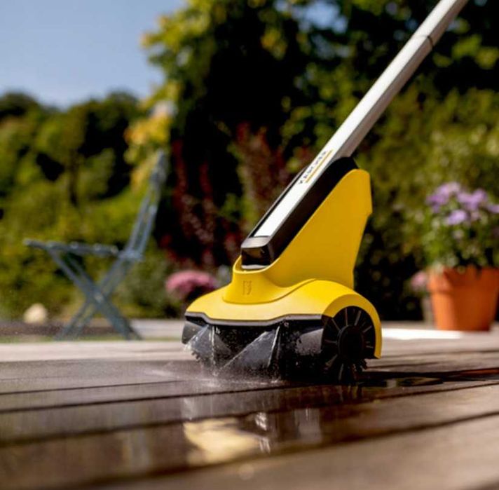 Myjka do tarasów KARCHER Patio Cleaner PLC 3-18. Akumulator. Ładowarka