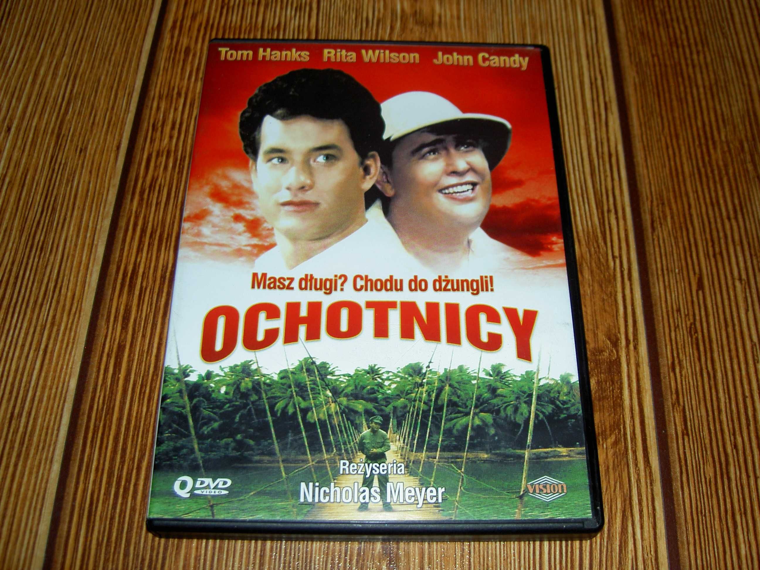 Ochotnicy -Masz dług? Chodu do dżungli Tom Hanks Rita Wilson Candy DVD