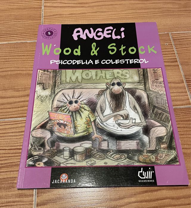 Livros banda desenhada Angeli