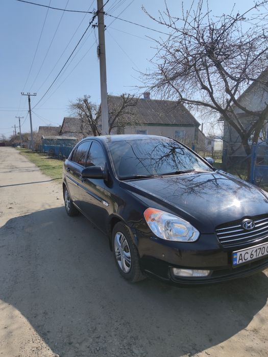 Hyunday accent 2008р 1.4 газ-бензин