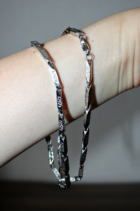 Цепочка с орнаментом Fashion Jewelry длина 50 см Мужская Женская