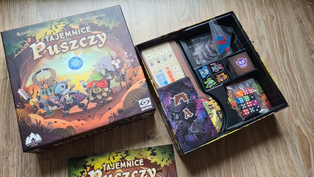 Tajemnice Puszczy gra planszowa