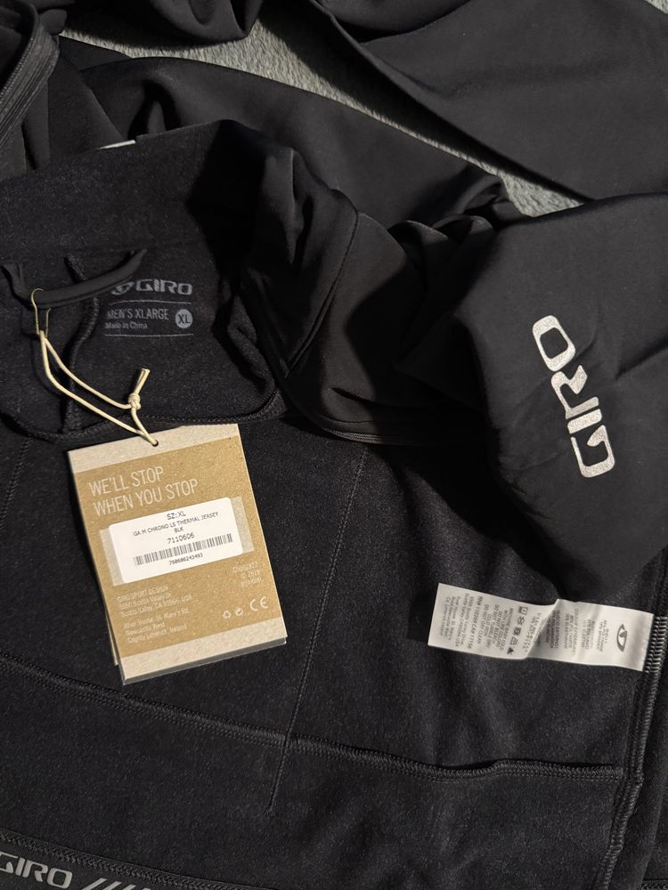 Koszulka/bluza rowerowa GIRO Chrono Thermal LS Jersey