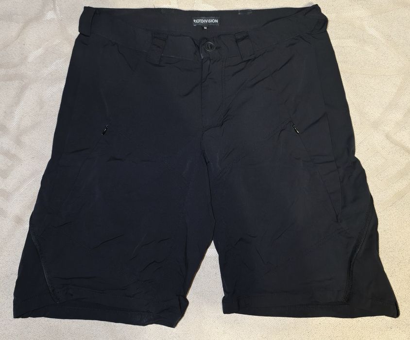 Riot Division RD Shorts with adjustable BLACK width modified RD-SWAWM