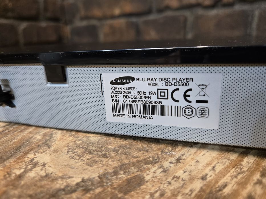 BLU-RAY Samsung BD D 5500.