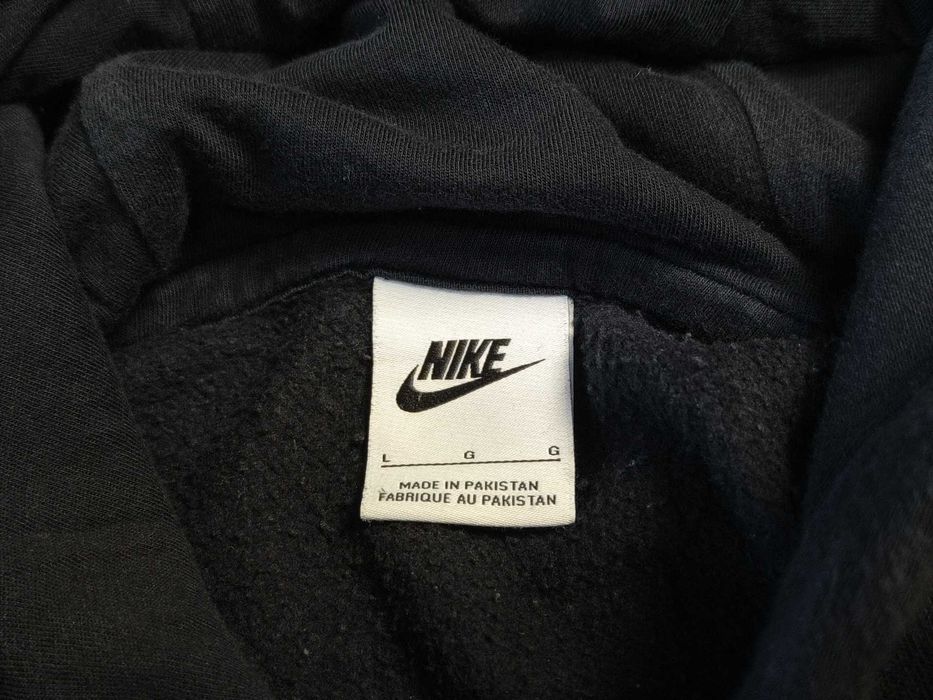 NIKE худі оригінальне чоловіче чорне бавовна Л