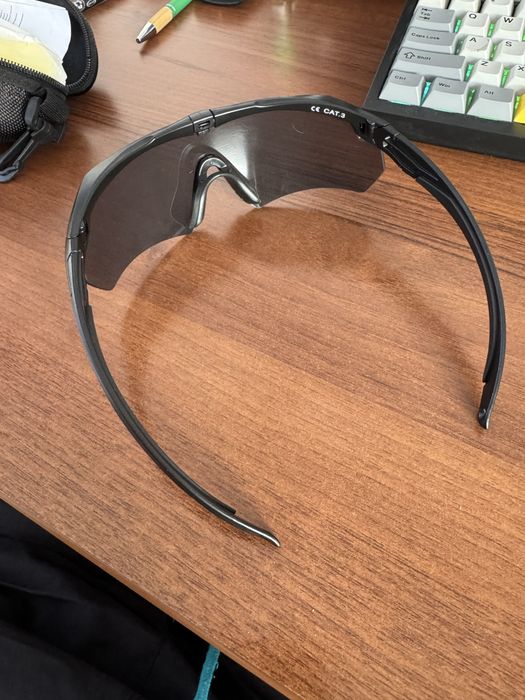 Okulary taktyczne uv380 polaryzacja 3 szkła