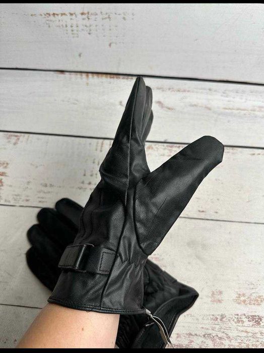 Чоловічі рукавички з 100% шкіри