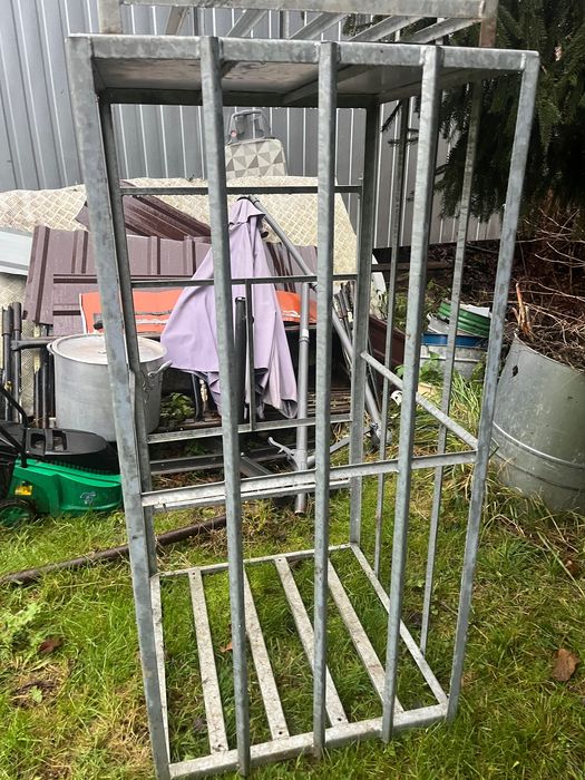 Klatka kosz stojak na butle gazowe 8x11 kg i 4 x 11 kg butla gazowa