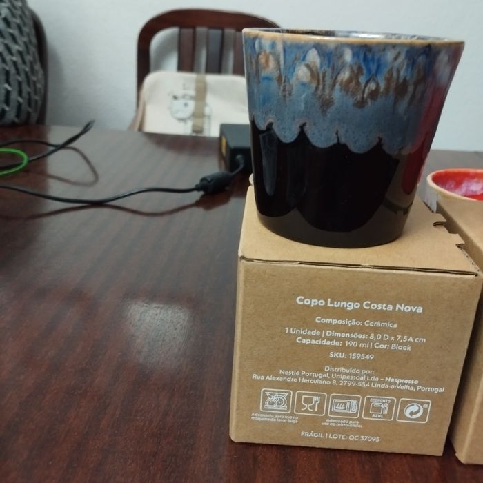 Copos/Chávenas de café Lungo Costa Nova da Nespresso