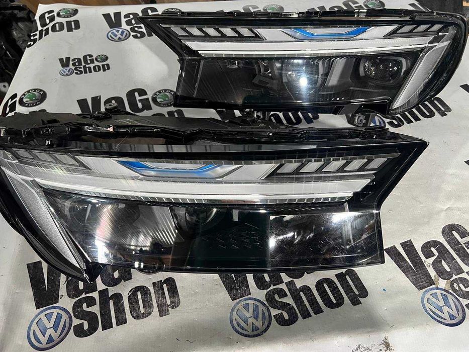 Laser Фары Audi Q7 4m0 Оптика Лазерні Ауди Ку7 Фонари Ауді Ку 7 Фара