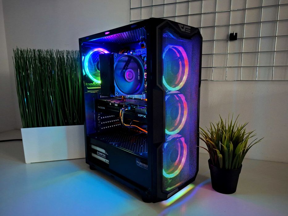 Komputer Gamingowy Ryzen 7 5700G, RX 6650 XT, 32GB, 1TB SSD + 1TB HDD