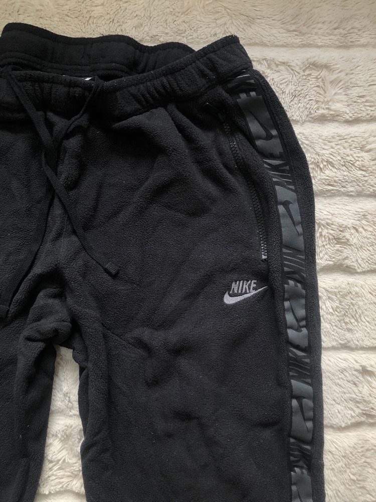 NIKE (M/L) Therma-Fit Fleece Pants мужские спортивные штаны флисовые