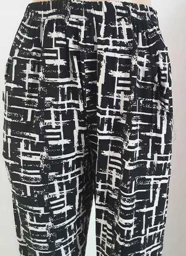 Spodnie Alladynki Damskie Luźne Kolorowe Modne Z Kieszeniami L / 3XL