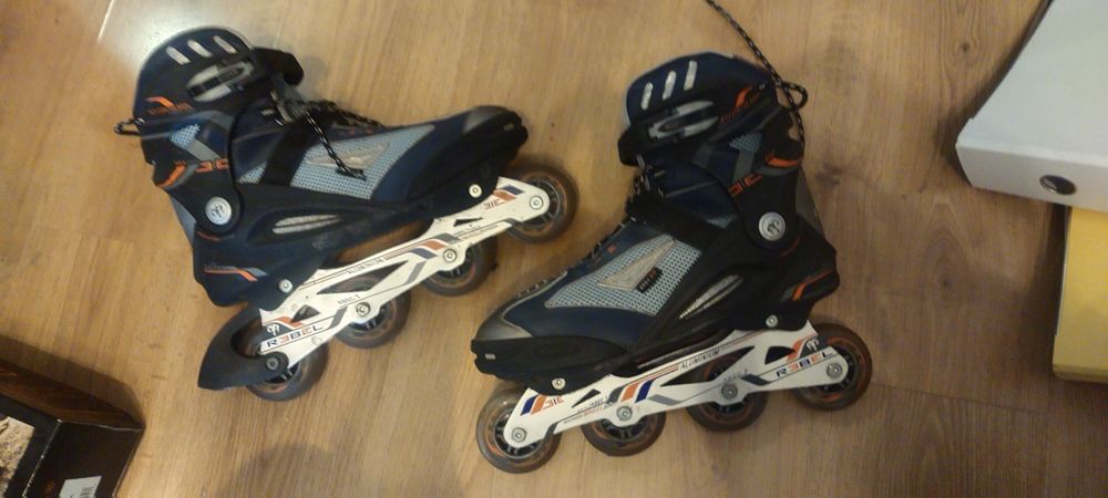 Rolki łyżworolk Rebel aluminium r 46  80mm