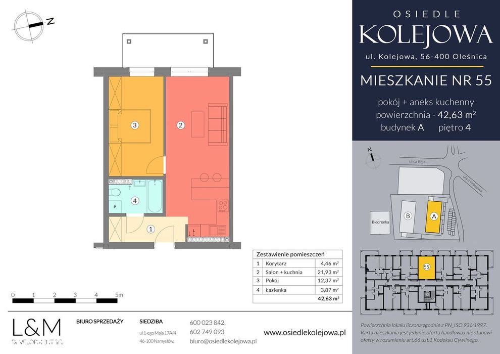 Osiedle Kolejowa M 55