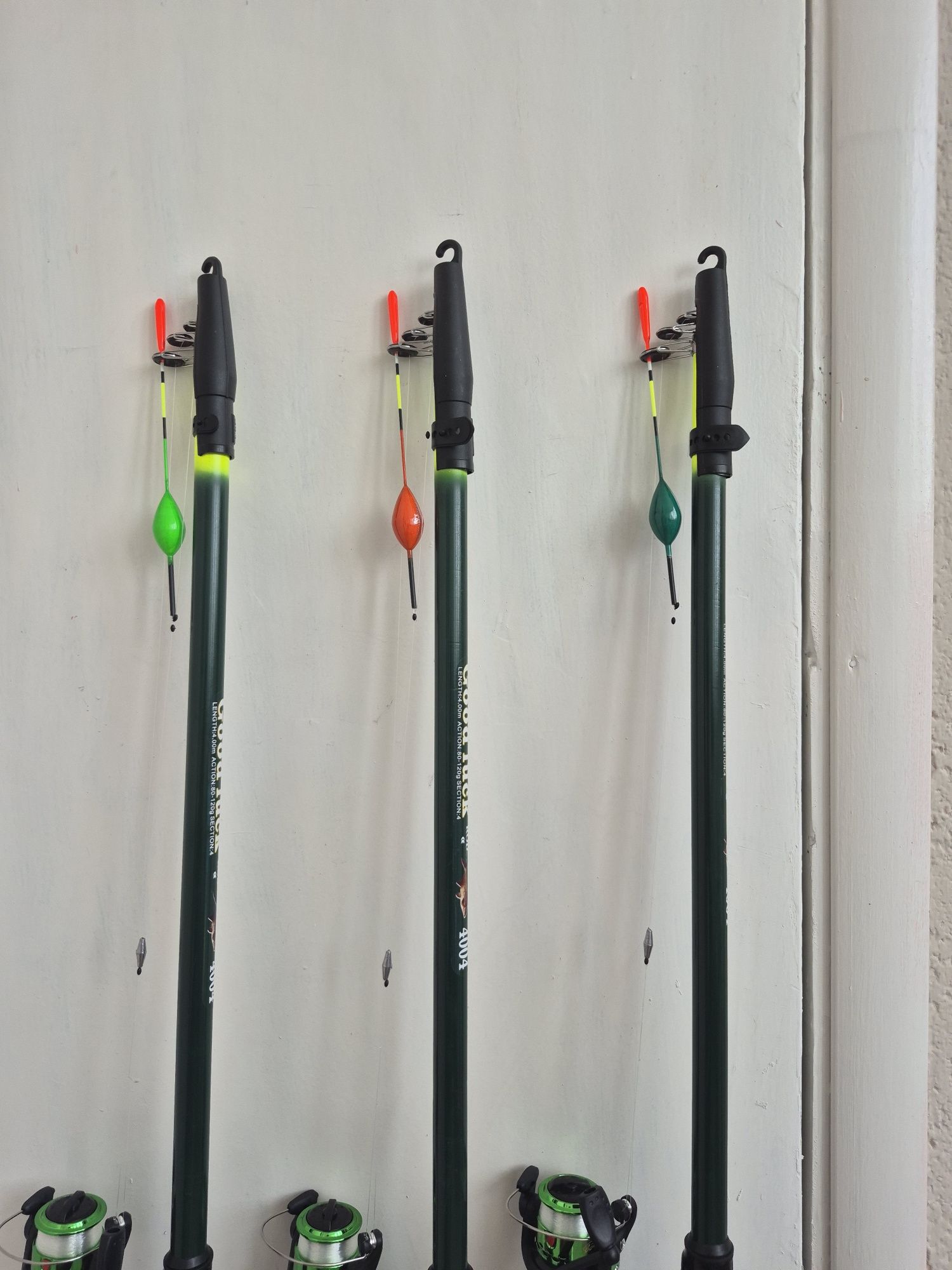 Удочка Bolo DoodLuck Green 4м з катушкою та повною оснасткою