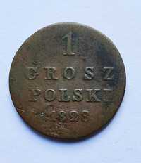 Moneta 1 Grosz polski 1828