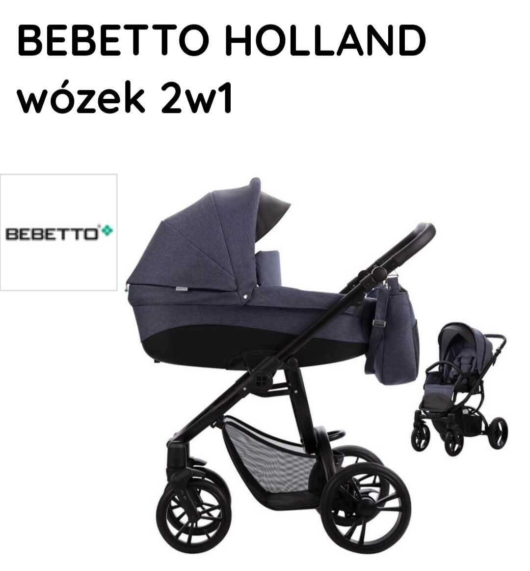 Wózek 2 x 1 Bebetto Holland