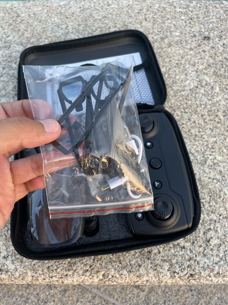 Drone pro com acessórios incluidos