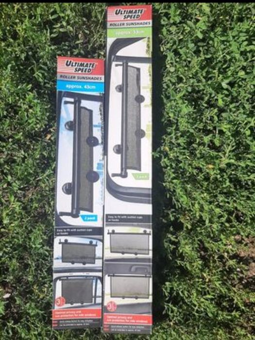 Rolety przeciwsłoneczne komplet 2x2 szt nowe