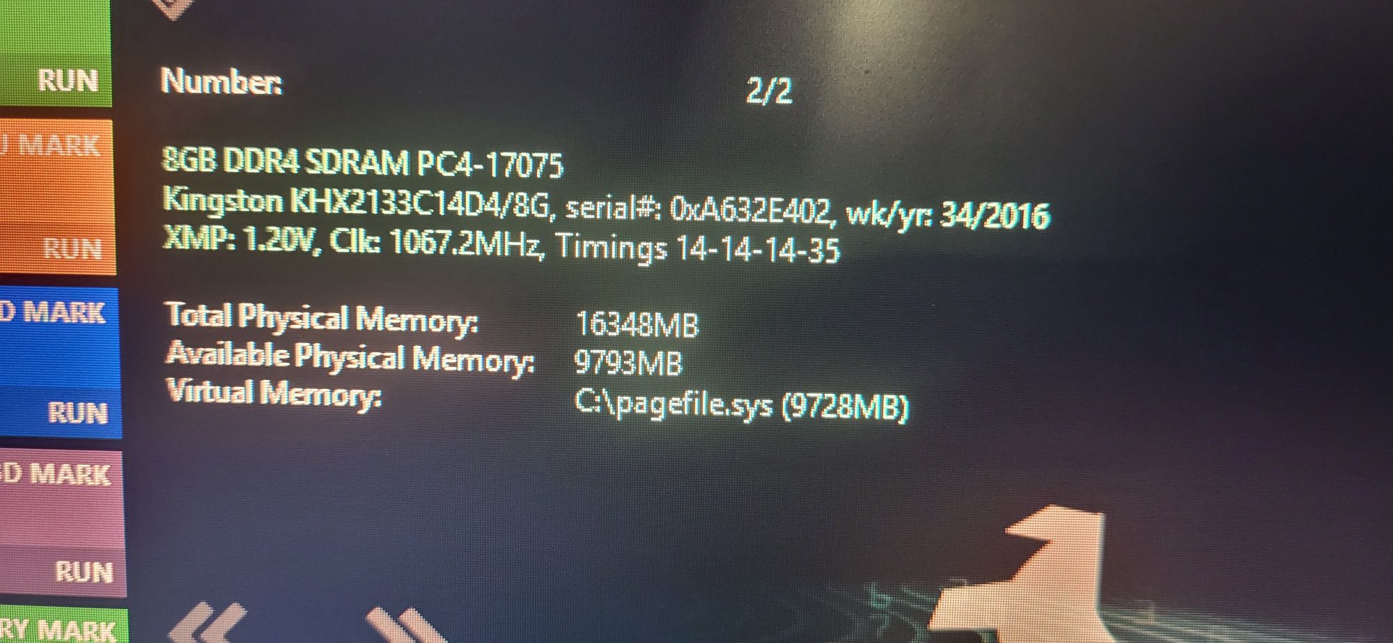 Оперативна пам'ять 16 GB HyperX