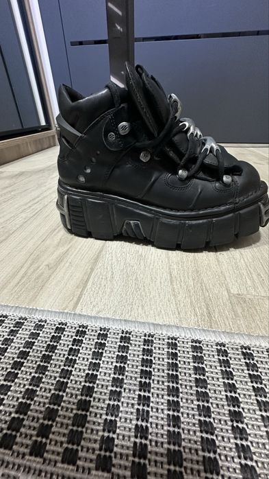 Кроссовки кожаные new rock m-106-s1 оригинал 41 размер
