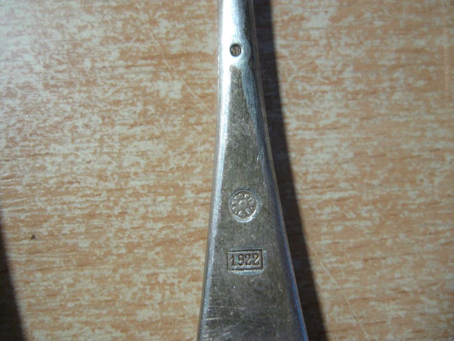 Ложки и вилки, посеребрение, нач.20 в.,Австро-Венгр. и Германия, 4 шт.