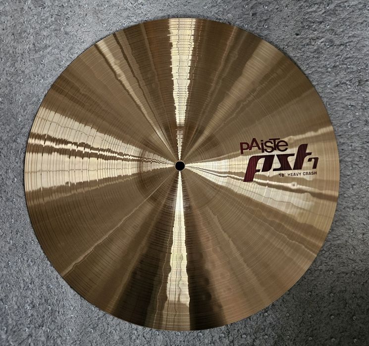 Talerz Crash 18" Paiste PST7 Heavy Crash Nieużywany