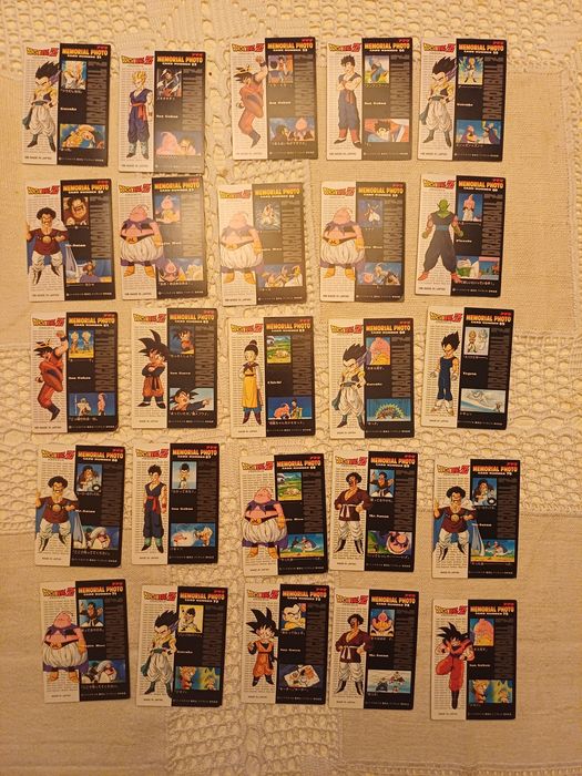 Cartas Dragon Ball (Memorial Photo, Completa)