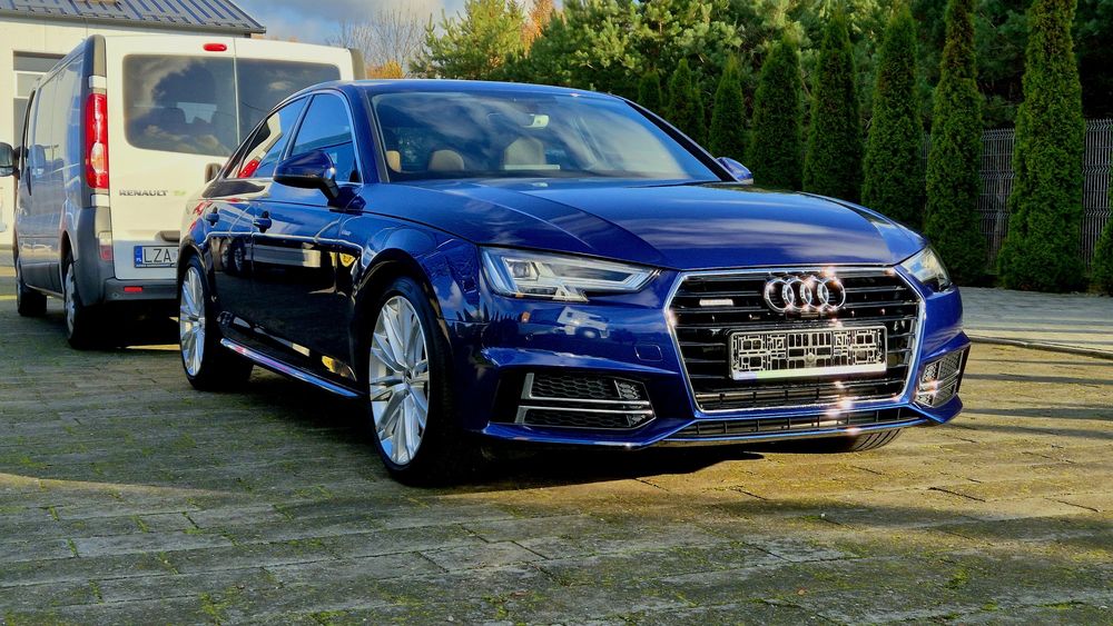 Audi A4 B9 2017 CYMC 252KM quattro sline