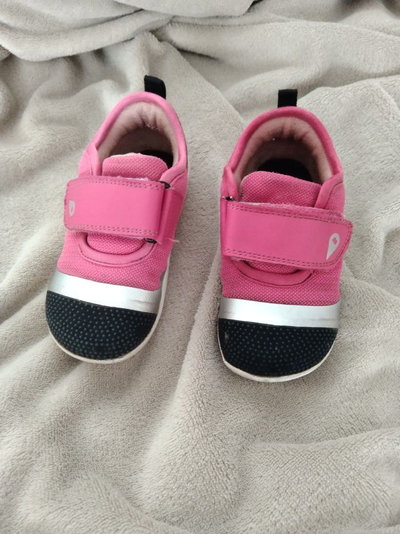 Bobux sneakersy trampki adidasy różowe barefoot