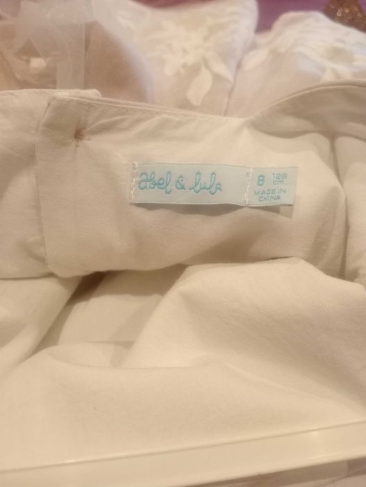 Vestidos comunhão rosa para menina