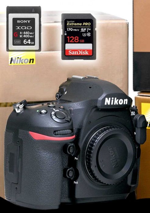 NIKON D850 plus Sony XQD 64G SD 128G SanDisc