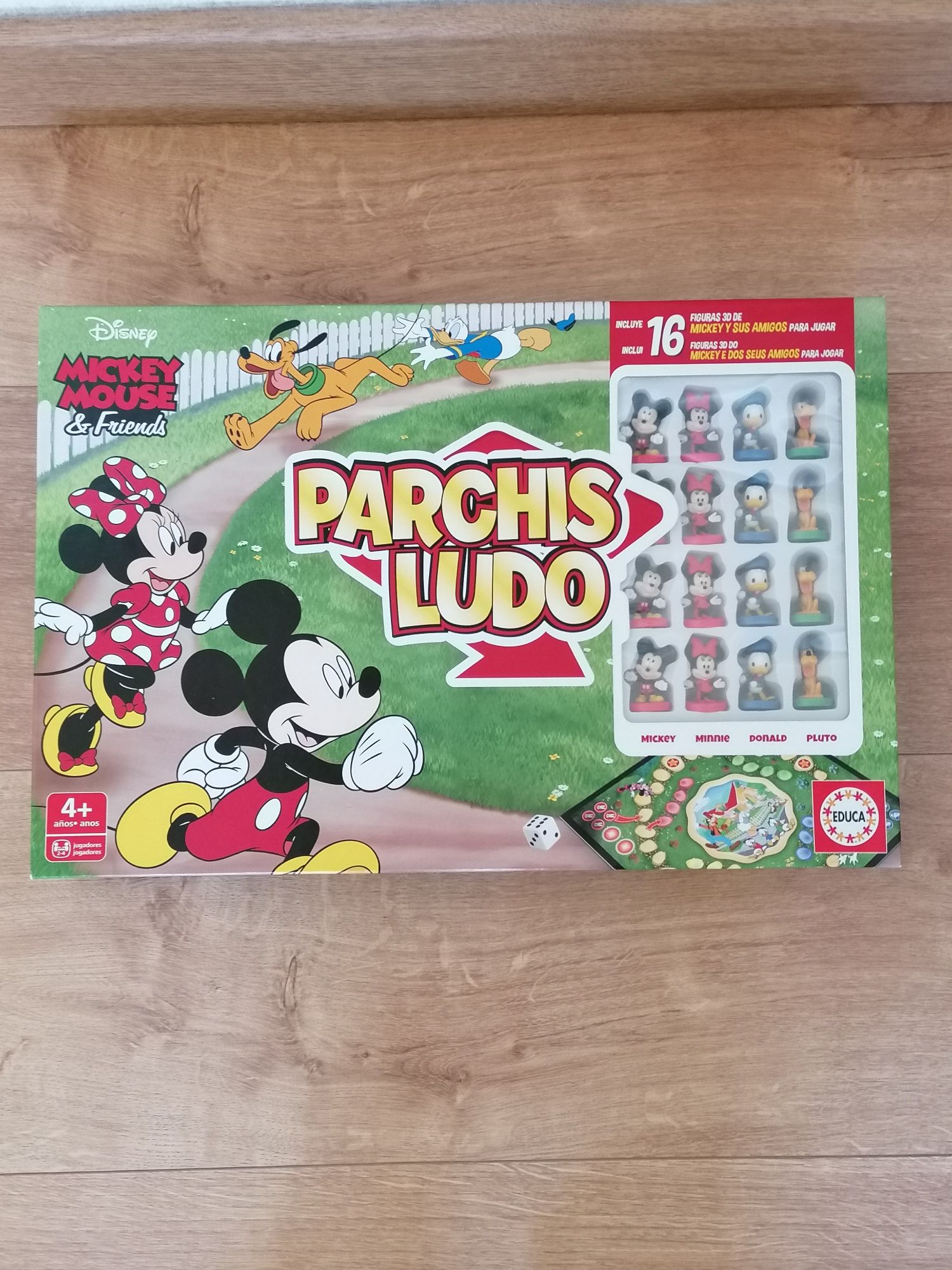 Jogo Parchis Ludo Michey mouse