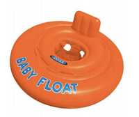 Koło do pływania dla niemowląt z oparciem Intex 76cm