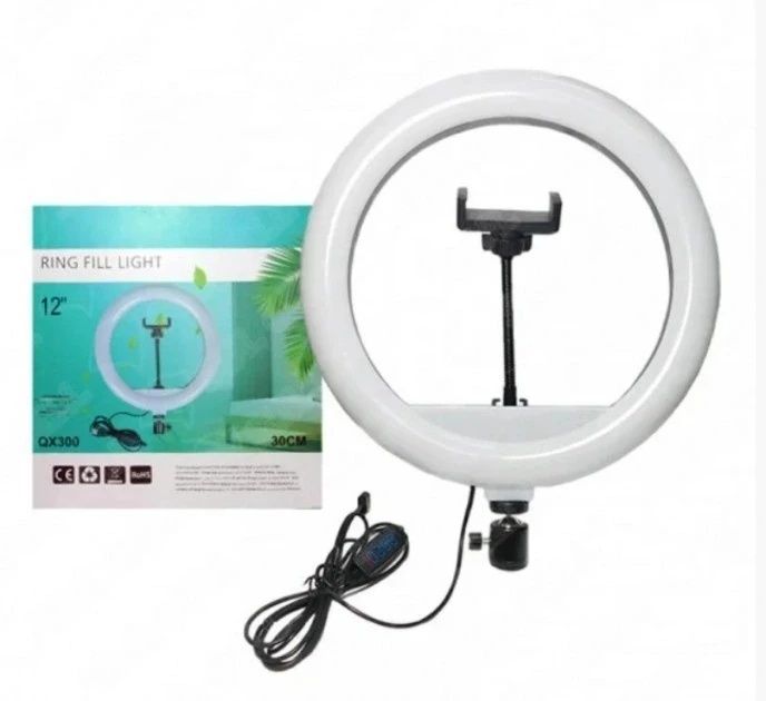 кольцевая лампа Ring Fill Light QX-300 30 см.