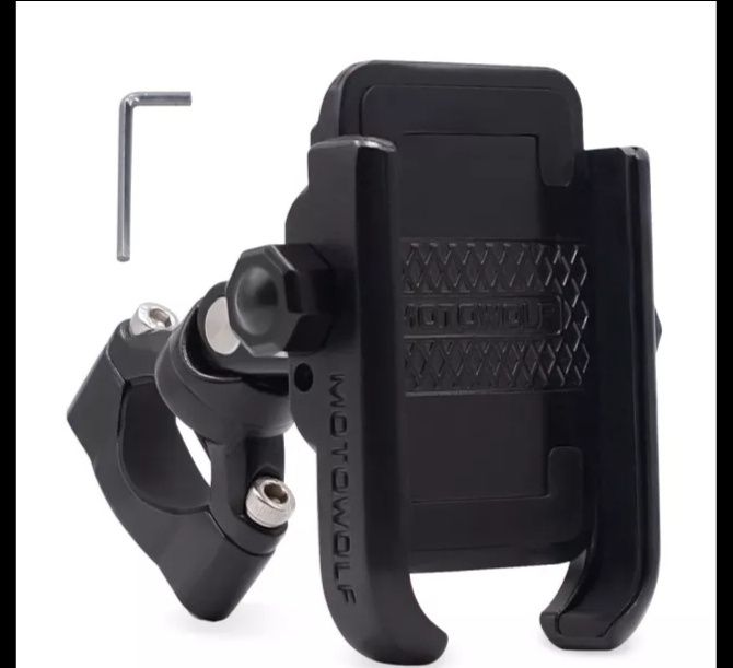 Держатель крепление смартфона телефона на мотоцикл. Оригінал.