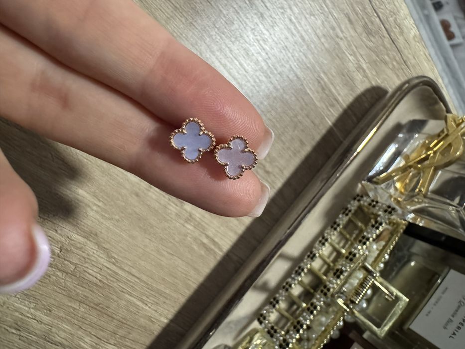 Серьги ван клиф Van cleef