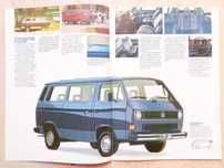 Volkswagen T3 prospekt 1989 / Caravelle Kombi Carat Multivan Syncro