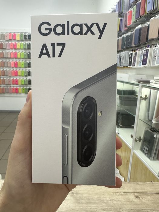 Смартфон Samsung Galaxy A17 8/256Gb Black/Gray (SM-A175FZKEEUC)