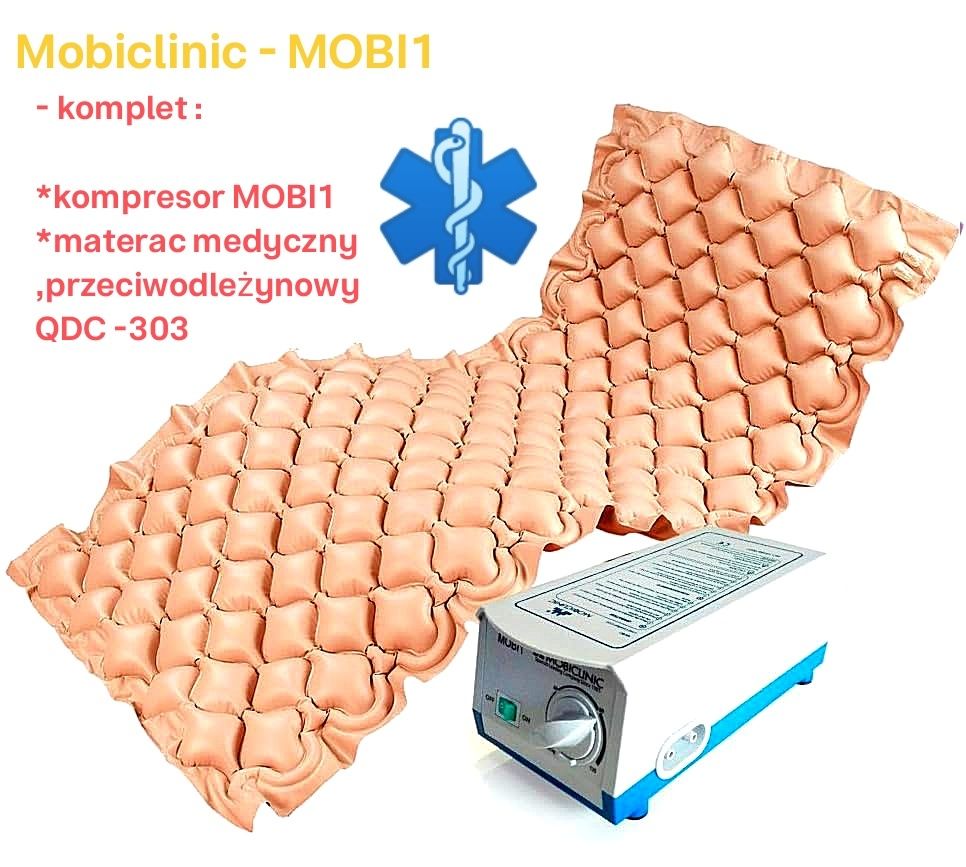 Materac medyczny, przeciwodleżynowy MobiClinic - MOBI1 .