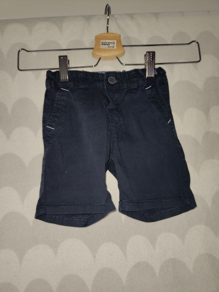 Szorty niemowlęce chinosy r.80 h&m