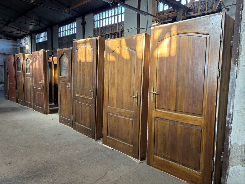 Drzwi debowe, sosnowe