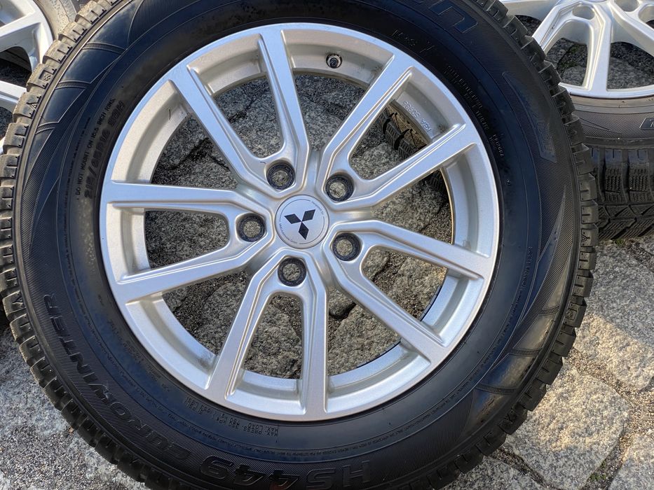 Alufelgi 5x114,3 Mitsubishi ASX + opony zimowe 215/65 R16 koła