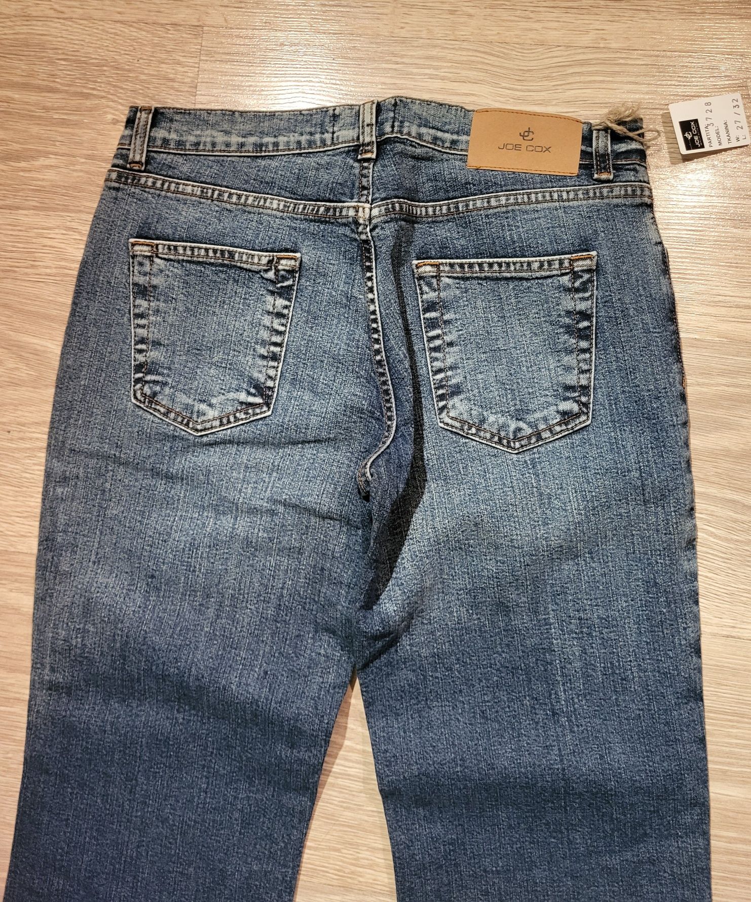 Spodnie damskie jensowe dzwony rozmiar W27 L32 XS 34 y2k vintage