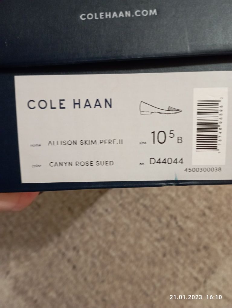 Туфли балетки Cole Haan 42-28 см