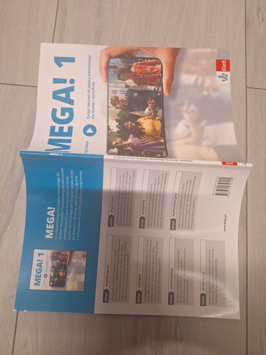 Mega! 1- ćwiczenie: nowe, Klett- j.n.