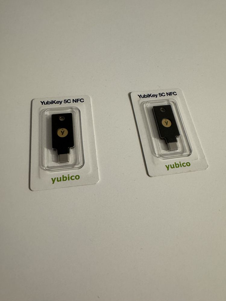 Klucz sprzętowy YubiKey 5C NFC 2 szt